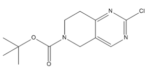 tert-butyl 2-chloro-7,8-dihydropyrido[4,3-d]pyrimidine-6(5H)-carboxylate 1092352-55-0